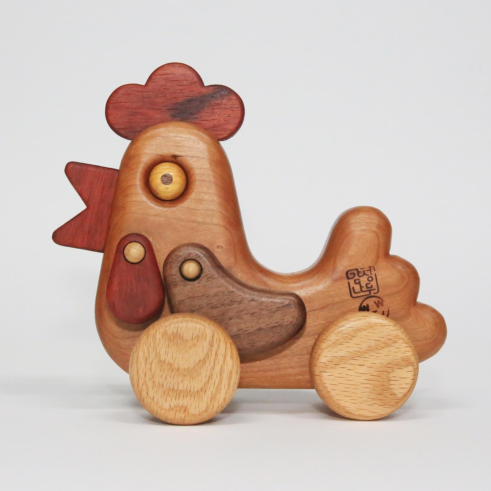 Wooden Chicken Toy Plan: DIY Animal Toy (PDF) - Etsy