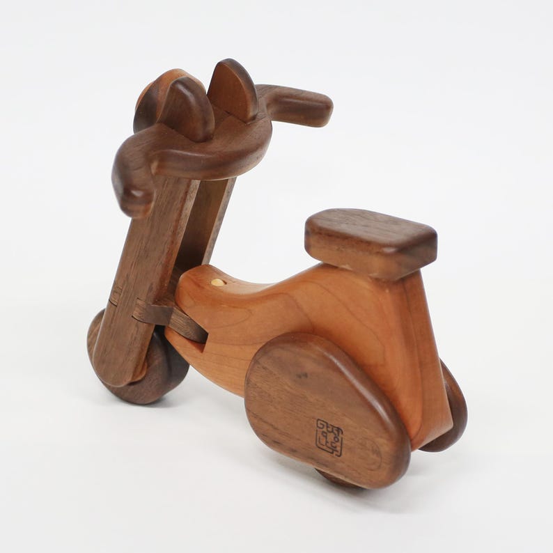 PDF PLAN Motor Scooter, Animal Toys, Wooden Toys, Kids Toys, Toys for