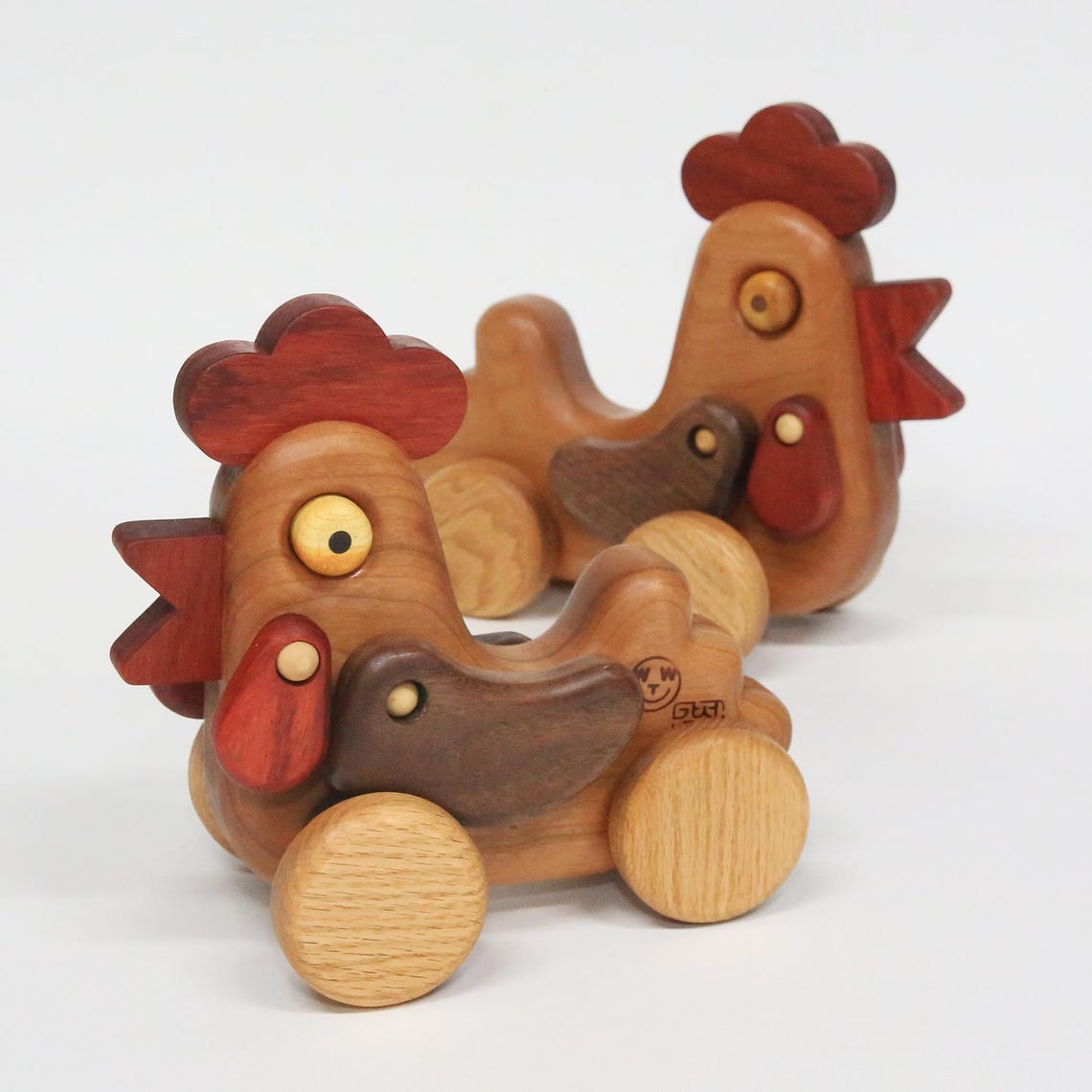 Wooden Chicken Toy Plan: DIY Animal Toy (PDF) - Etsy
