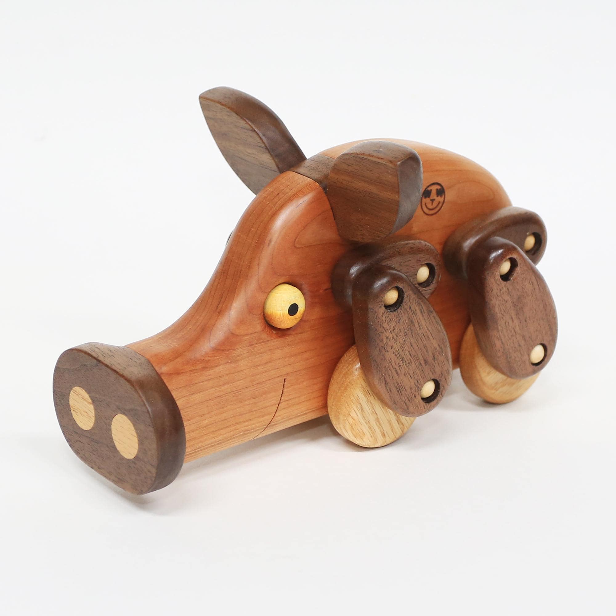 Handmade Wooden Pull along Toy: Timeless Fun for Kids