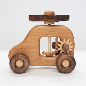 PDF PLAN : Automata Flying wooden car PDF plan, Wooden toys, Kids toys, Toys for kids, Wooden toy, Educational toy