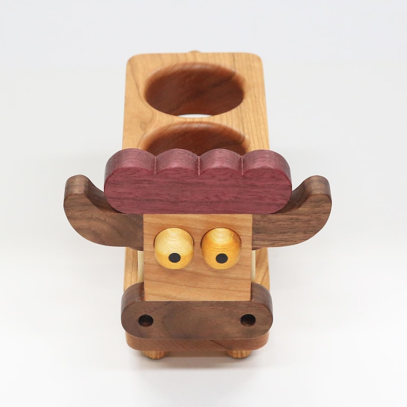 PDF PLAN Cow Pencil Holder Plan, Animal Toys, Wooden Toys, Kids Toys