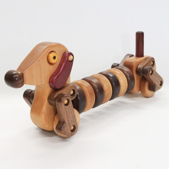 PDF PLAN : Dachshund Puppy Dog Toys, Animal Toys, Wooden Toys