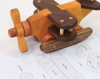 PDF PLAN : Wood Toy Making Plan Float Seaplane Scroll saw plans PDF