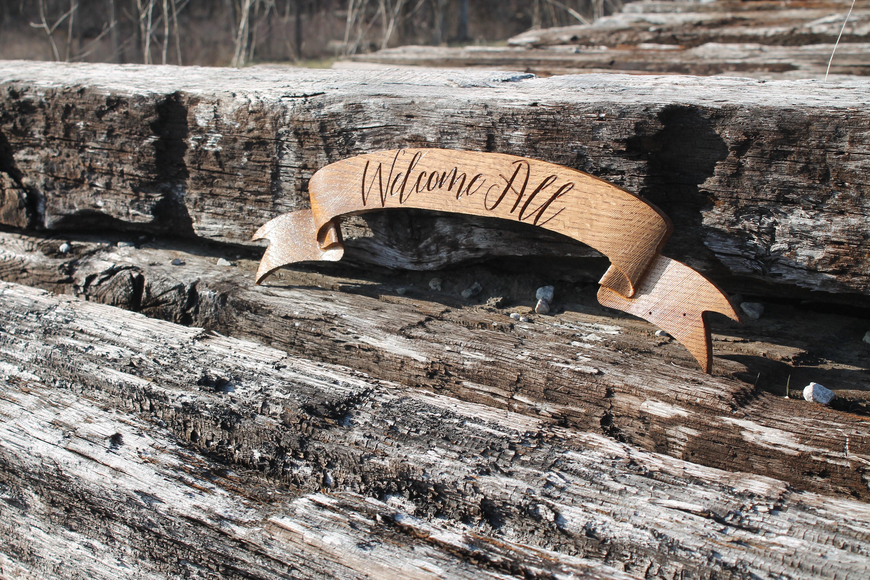 Custom Wooden Banner Wooden Wall Art Carved Sign Etsy