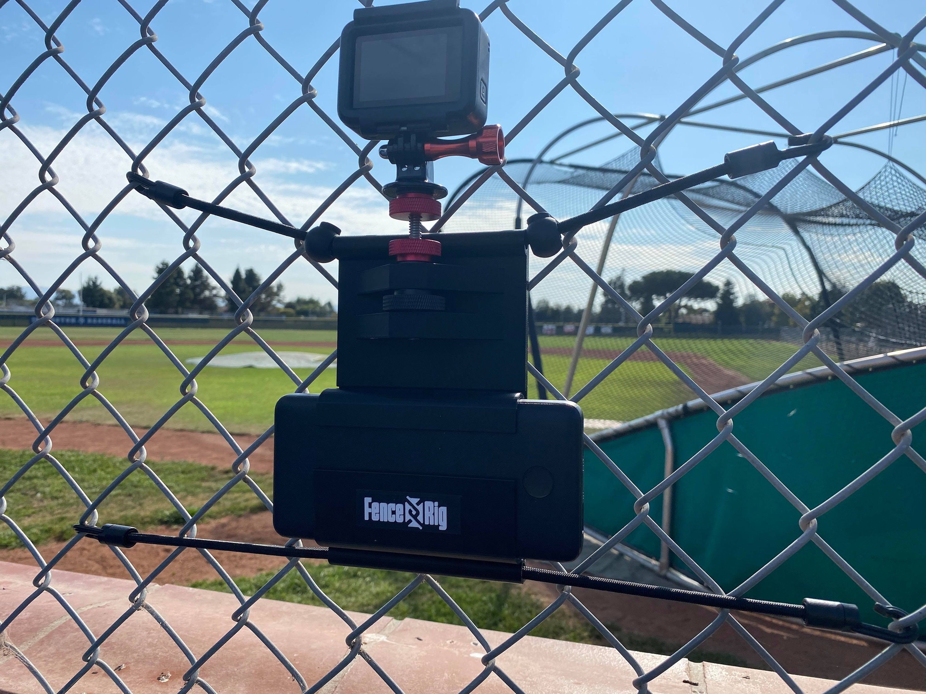 Fencerig Gopro & Phone Chain Link Fence Mount With Anker Etsy