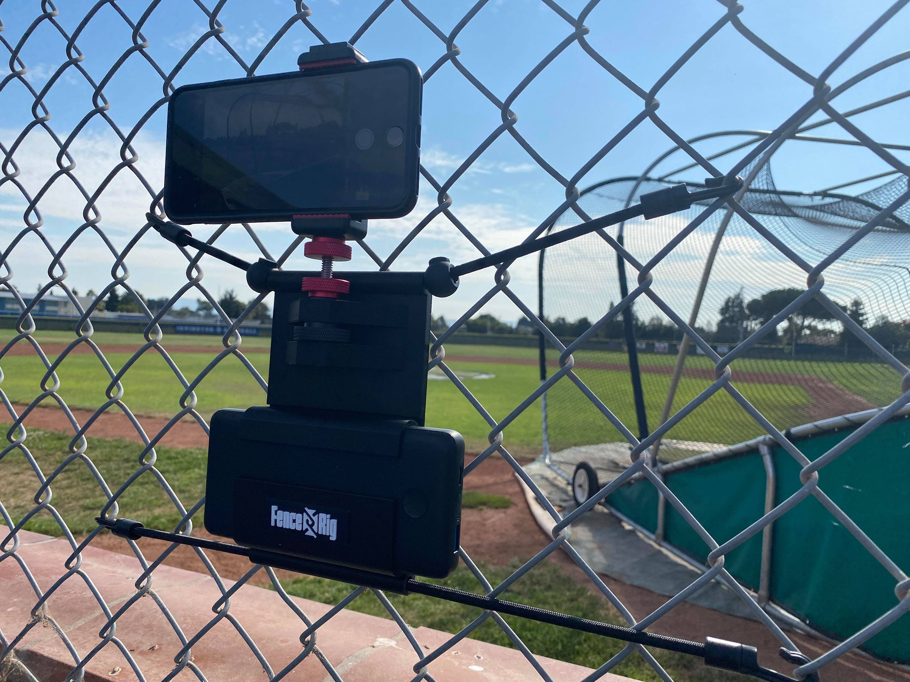 Fencerig Gopro & Phone Chain Link Fence Mount With Anker Etsy