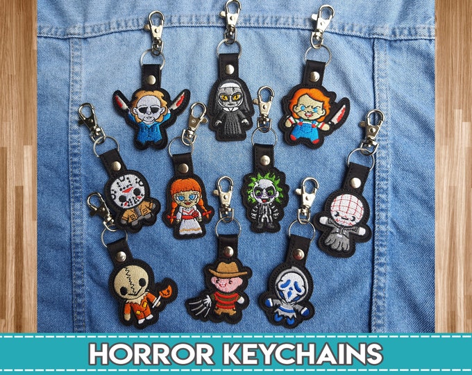 Horror Movie Keychains