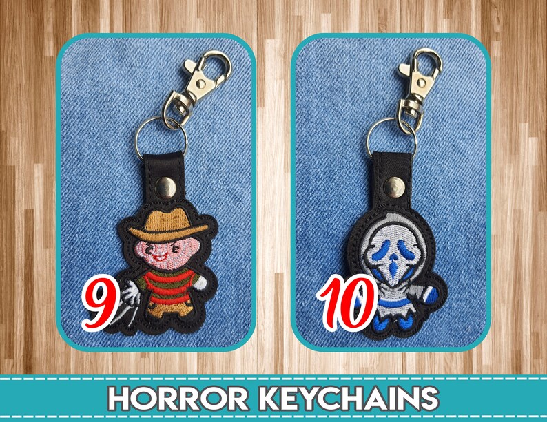 Horror Movie Keychains Etsy