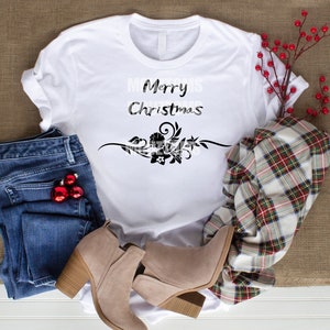 Merry Christmas PNG,  DTF printable, HTV vinyl, Sublimation, svg