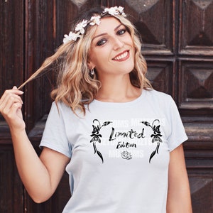 Limited Edition PNG,  DTF printable, HTV vinyl, Sublimation