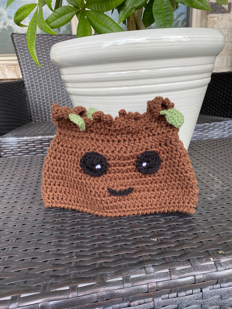 Baby Groot Hat Crochet Baby Groot Hat by Mommycraftus Etsy