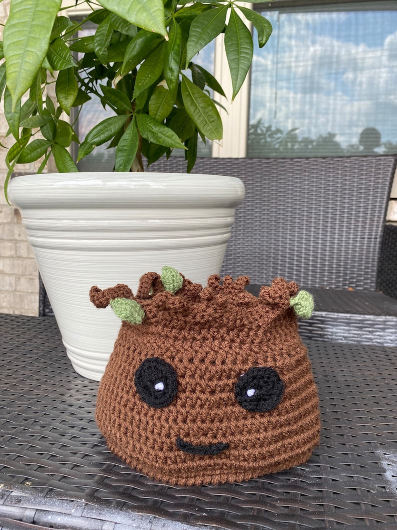 Baby Groot Hat Crochet Baby Groot Hat by Mommycraftus Etsy