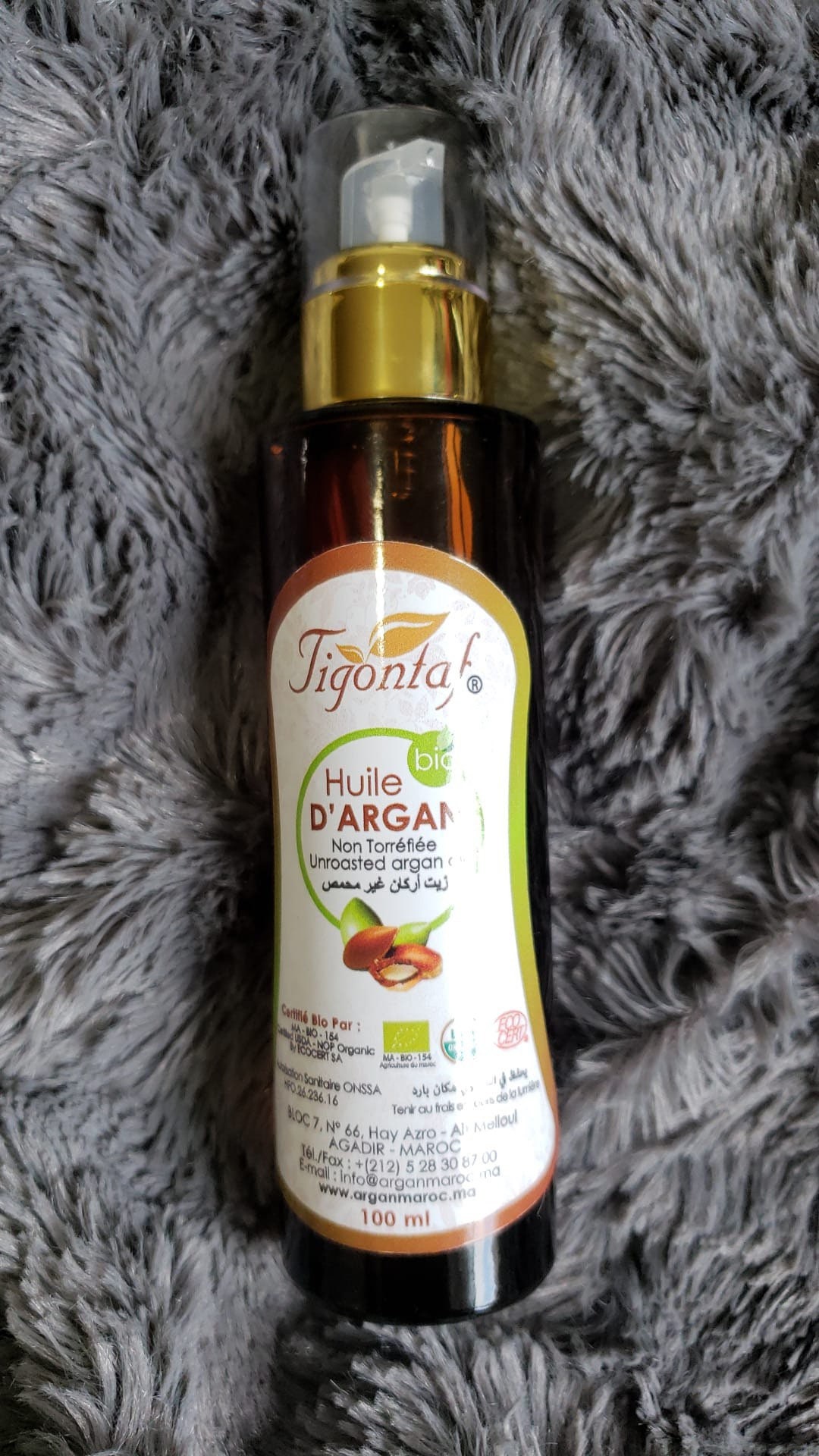 Organic Cosmetic Argan Oil, 100 Pure and Natural, Moroccan Oil, Anti