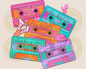 90s Country Western Cassette Tapes Western Instant Digital Download | Trendy Western Designs, Western PNG files, Trendy Shirt PNG Downloads