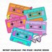 90s Pop R&B Cassette Tapes | Retro Sublimations, Western PNG Sublimation, Designs Downloads, PNG Clipart, Shirt Design, Sublimation Download 