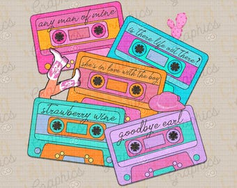 90s Country Western Cassette Tapes Western Instant Digital Download | Trendy Western Designs, Western PNG files, Trendy Shirt PNG Downloads