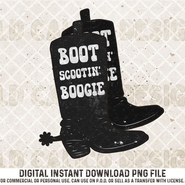 Boot Scootin' Boogie Svg Etsy