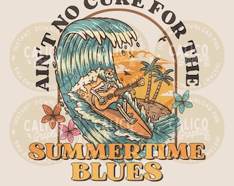 Summertime Blues Western Instant Digital Download | Trendy Western Designs, Western PNG files, Trendy Shirt PNGs, Trendy PNG Downloads