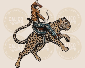 Rodeo Cowboy Jaguar Western Directe Digitale Download | Trendy Western Ontwerpen, Western PNG, Trendy Shirt PNG's, Trendy PNG Download