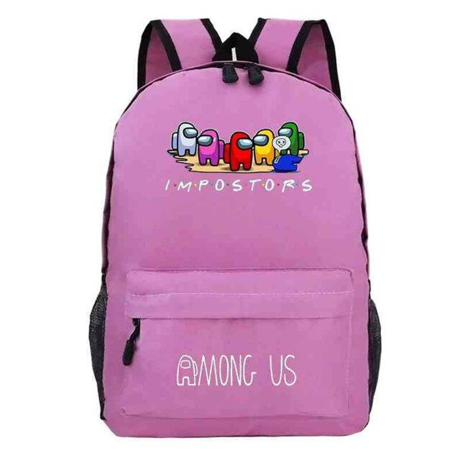 Among Us Backpack Among Us School Bag Among Us Crew Unisex Etsy