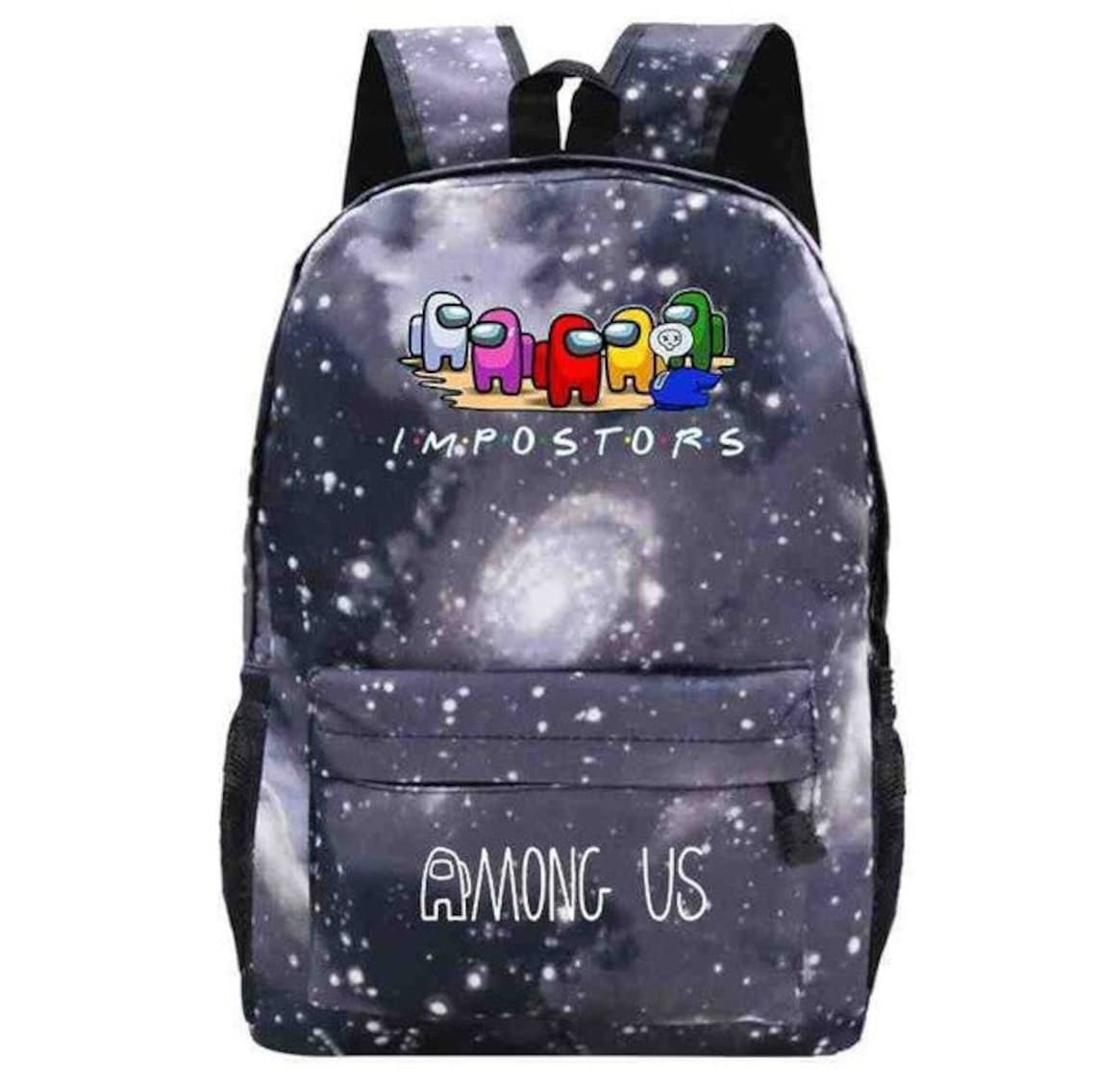 Among Us Backpack Among Us School Bag Among Us Crew Unisex Etsy