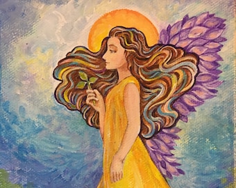 Tarjetas de notas de ángel, "Camina conmigo"
