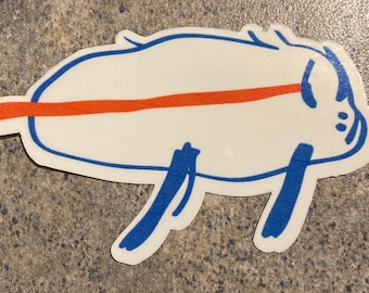 Josh Allen Sticker | Bills Sticker| Buffalo Sticker | Josh Potato | Potato Sticker | Buffalo Bills | Stanley Tumbler Sticker | Gift for Her