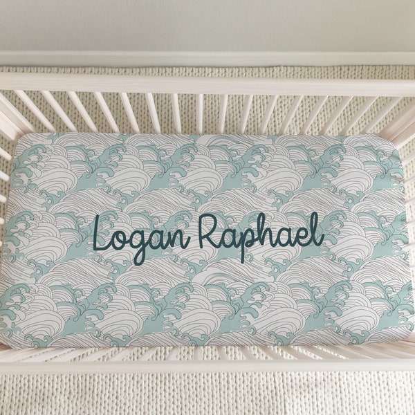 Under the Sea Crib Sheet Etsy