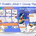 Fun Activity Pages for Kids -40 Printable Pages - Etsy