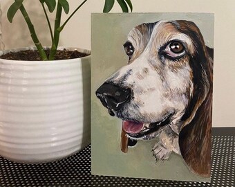 Aangepast Acryl Huisdier Portret