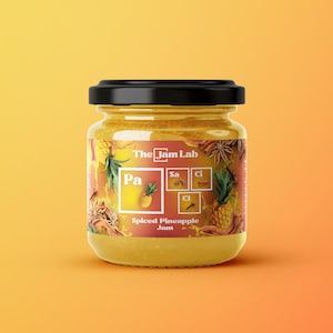 Mermelada de piña especiada