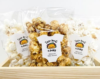 Taco Bout a Baby Bodysuit Stickers: Baby Shower Favor Labels, Sheet of 16