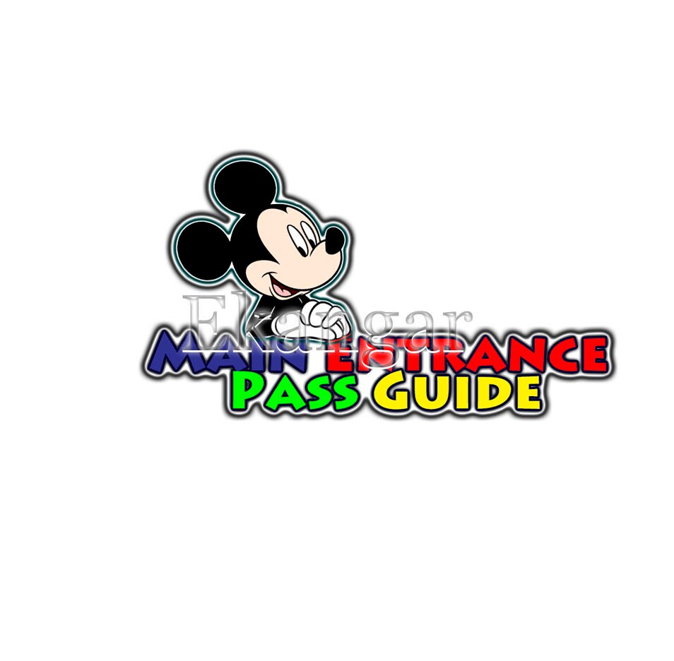 Disney Main Entrance Pass Guide gt premade scrapbook printed Etsy