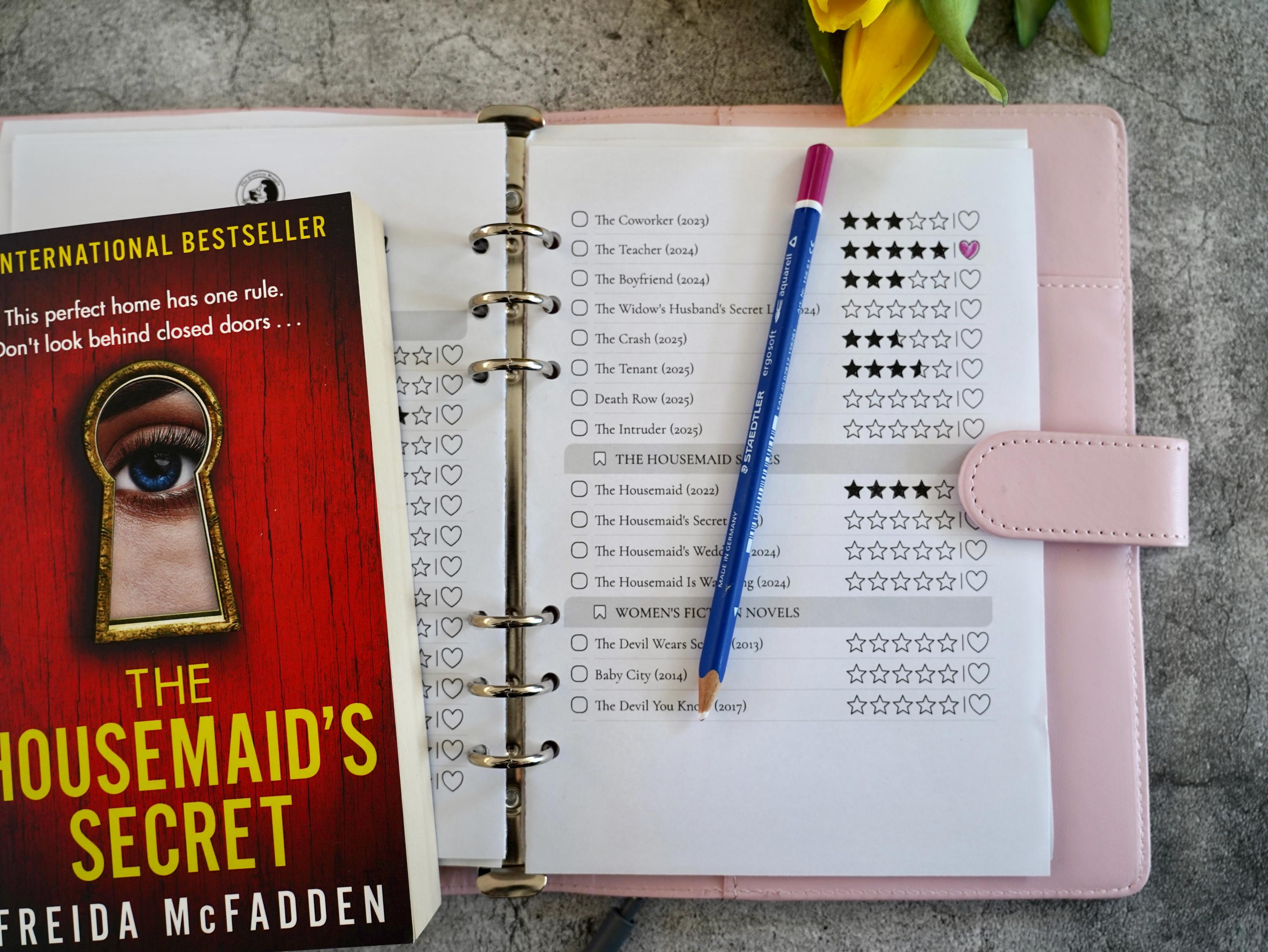 Freida Mcfadden Books Reading Checklist 2025 , Full List of Freida ...