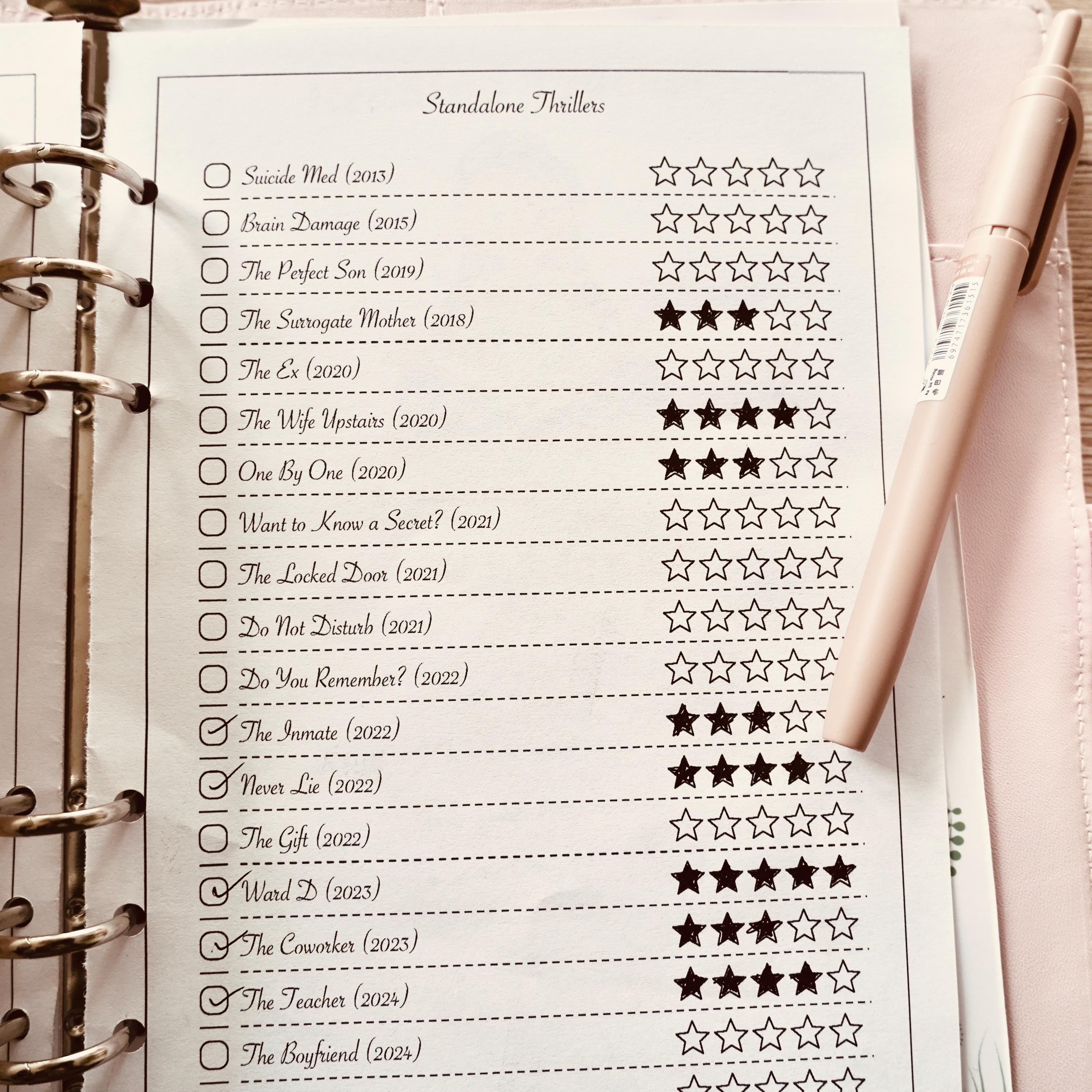 Freida Mcfadden Books Reading Checklist, Full List of Freida Mcfadden ...