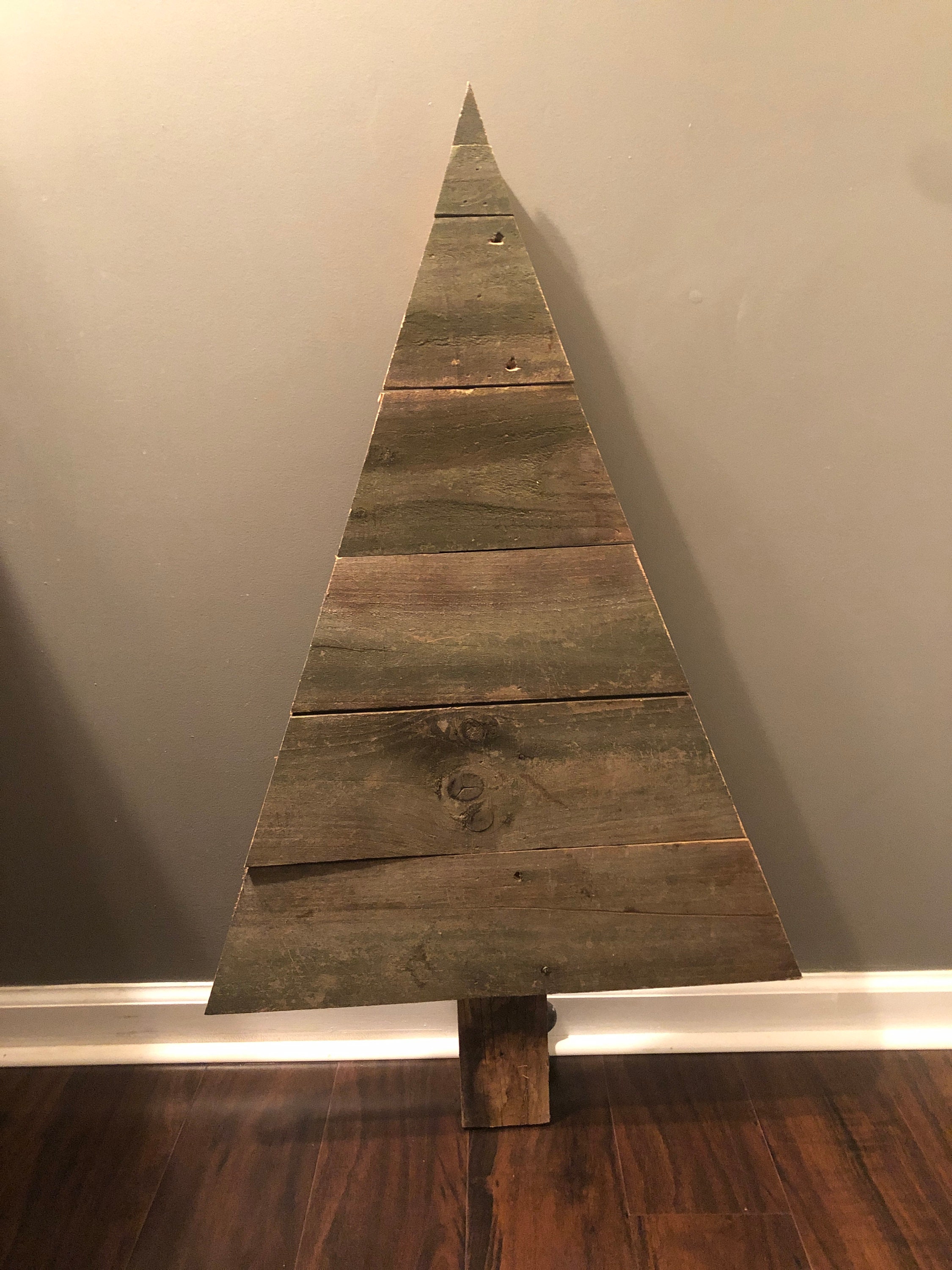 Reclaimed Wood Christmas Tree Etsy