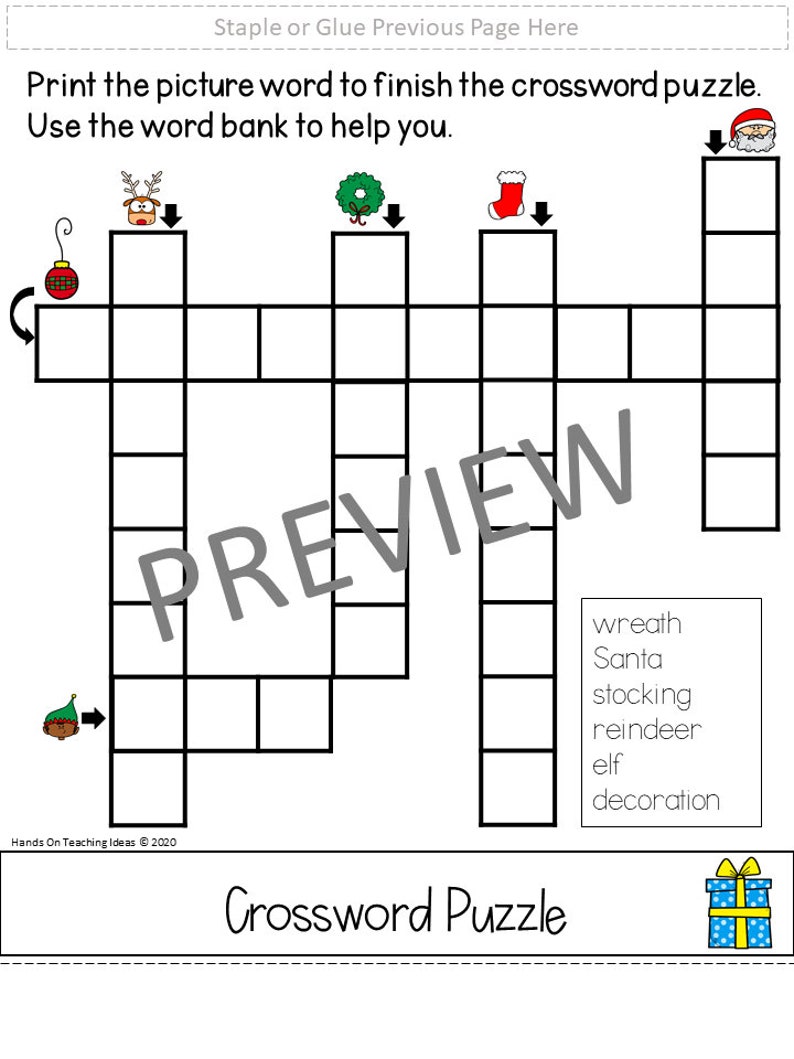 Christmas Classroom Christmas Worksheets Activity Book Christmas