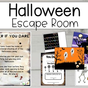 Halloween Escape Room for Kids