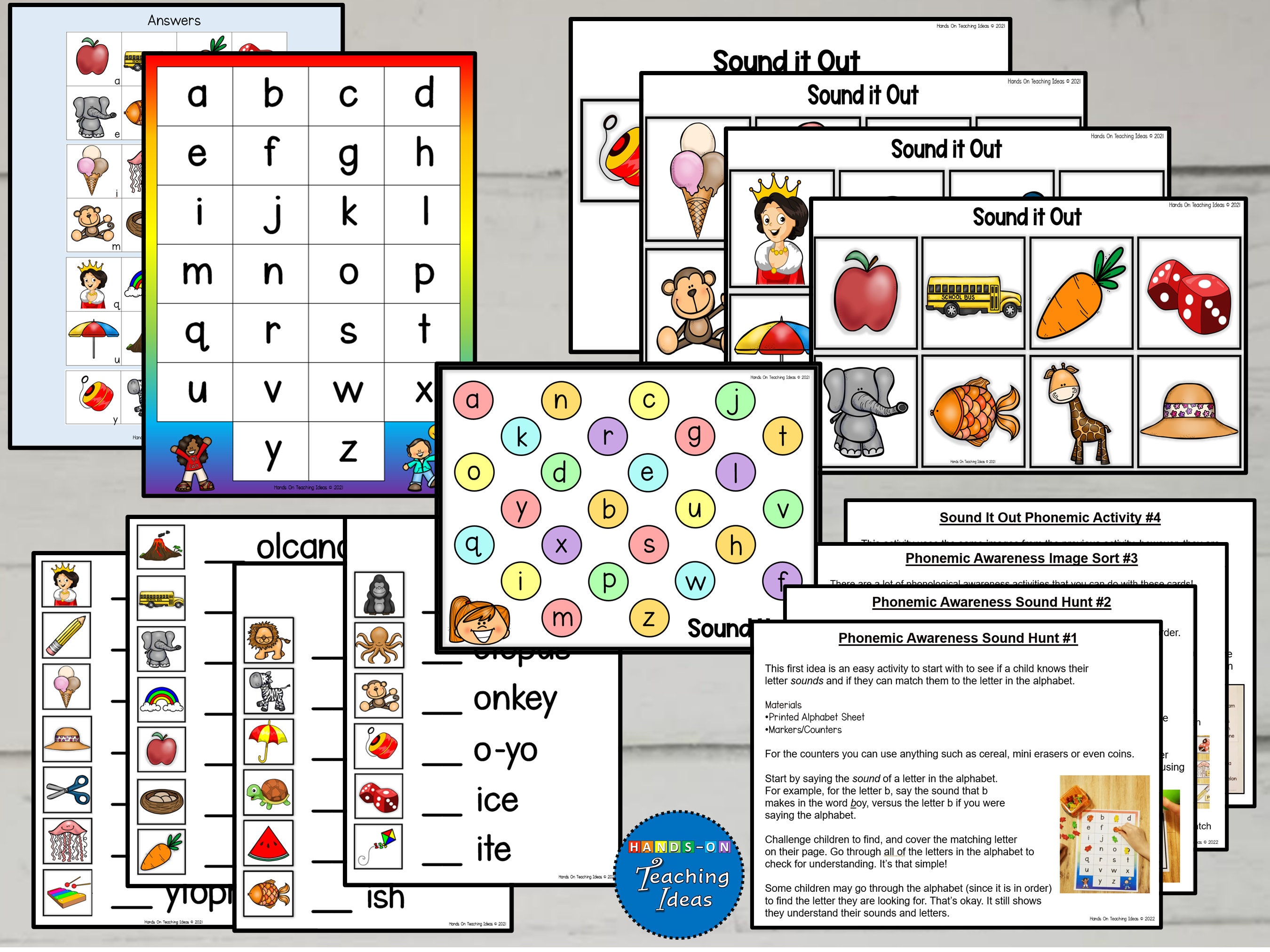 Word Work Mat with Skill-Specific Word Lists - Vowel Sounds, Digraphs,  Blends