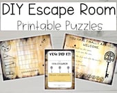 Printable Escape Room Puzzles: DIY Starter Kit (Digital Download)