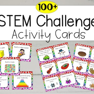 S.T.E.M Activities stem Building STEM Kids Educational Printables Educational Activities Homeschool Printable Activities DIGITAL DOWNLOAD