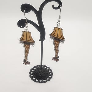 Leg Lamp  dangle earrings