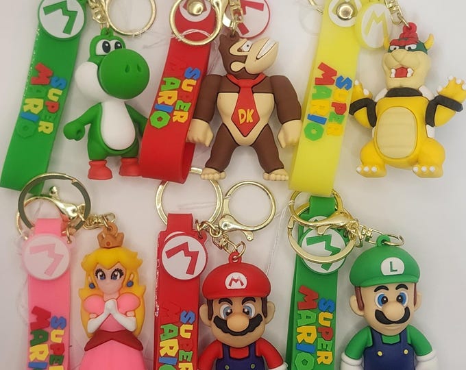 Luigi / Mr L Keychain! - Etsy