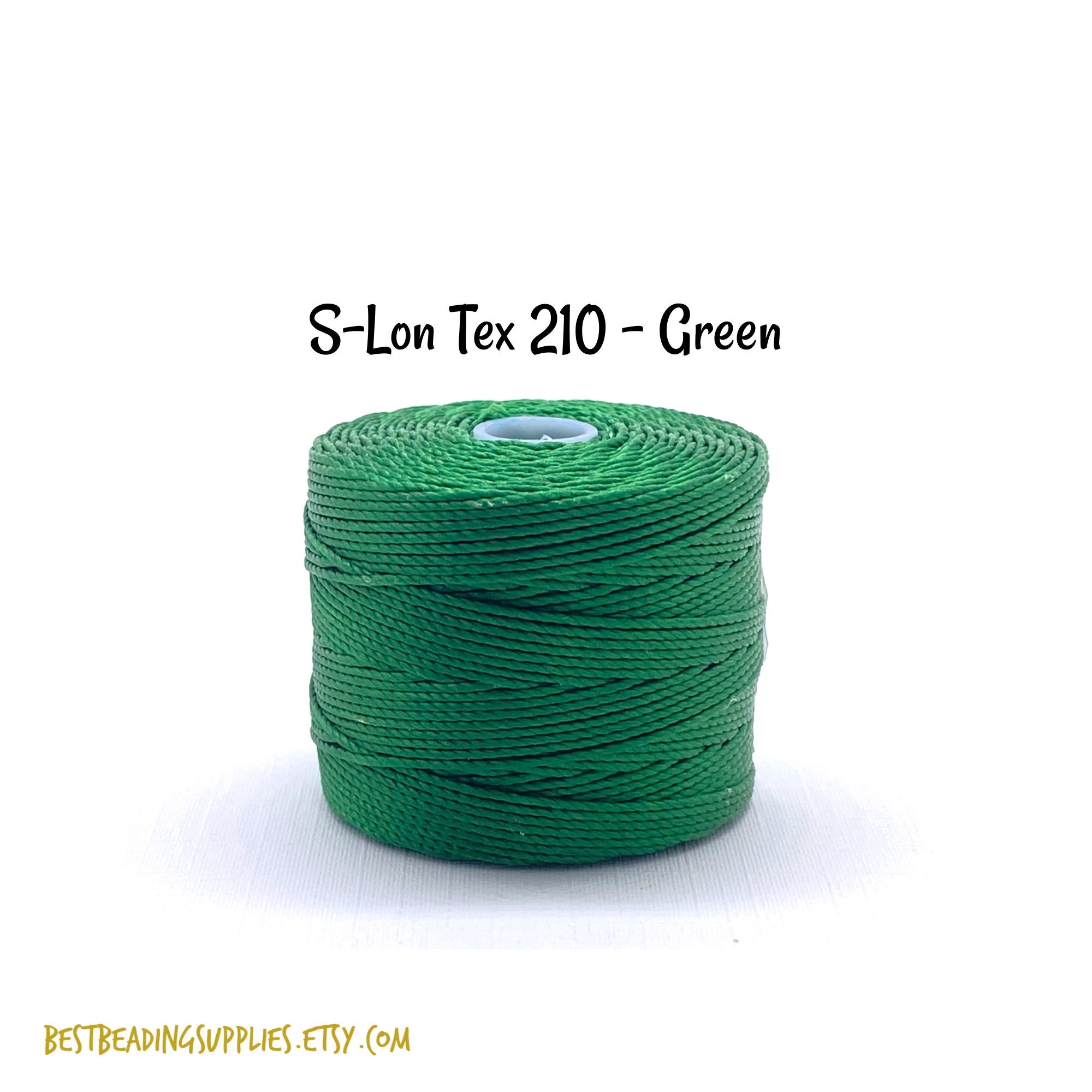 Craft Supplies & Tools 18 Superlon Tex 210 NATURAL SLon Bead Cord 77