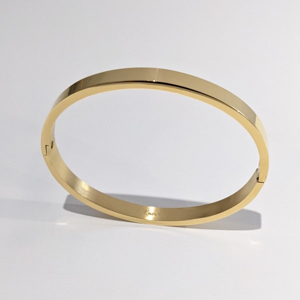 Stainless Steel Bracelet, Bangle, Gold Stainless Steel Bangle