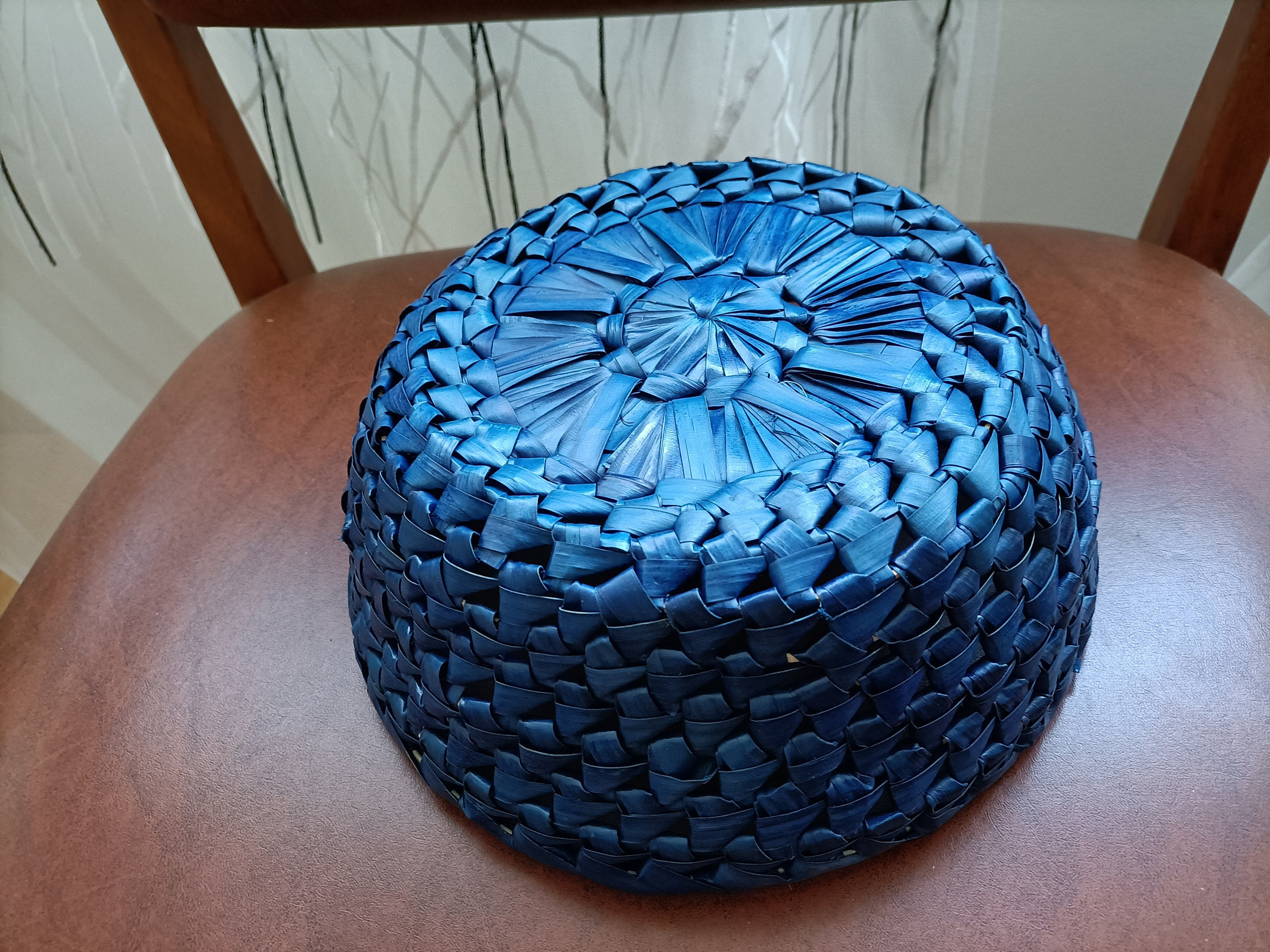 Panier de Rangement Bleu