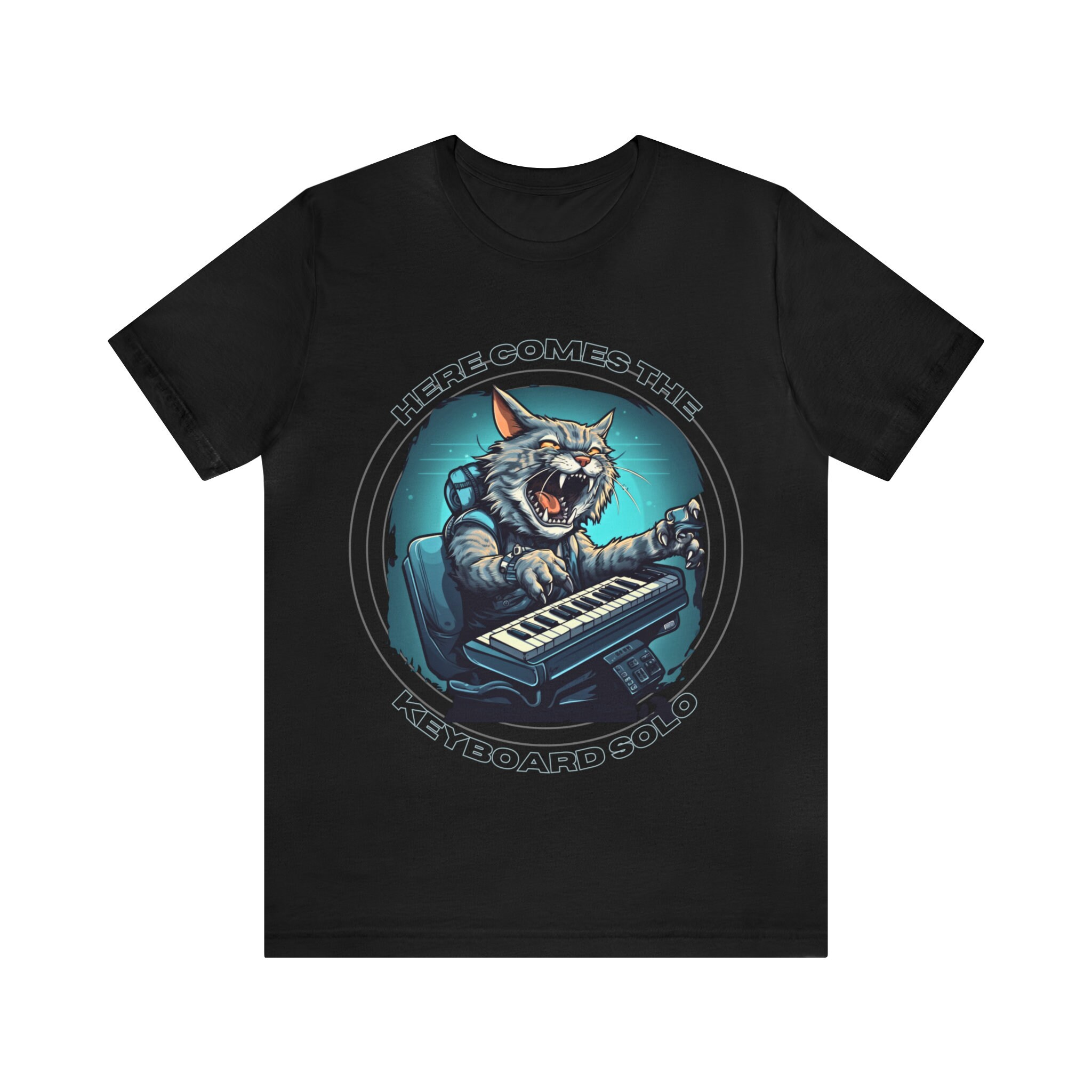 Funny Keyboard Cat Shirt Keyboardist T shirt cat Lovers Musicians Tee Animal Lover s Synthesizer Lovers Tee Piano Keyboard Tee Etsy Canada