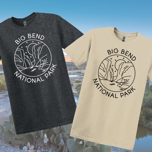Big Bend National Park T-Shirt, Texas Souvenir Tee