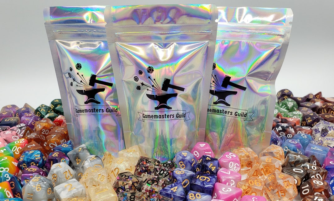 Mystery Dice Blind Bags! Over 70 styles available! DND Dice Tabletop